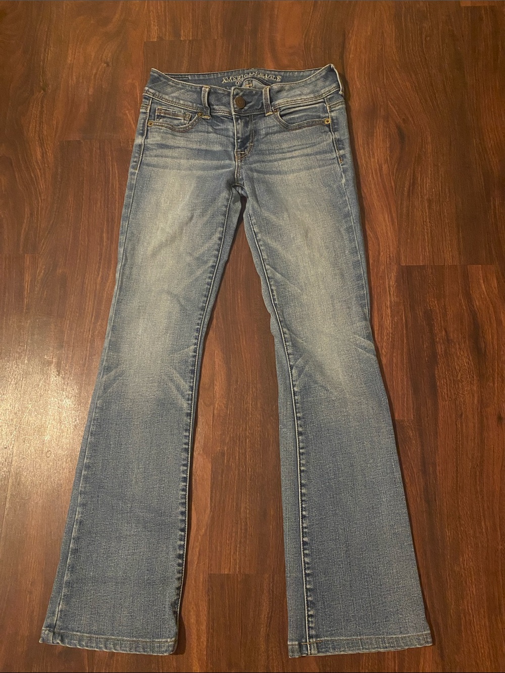 American Eagle Outfitters Light Blue Flare Jeans
